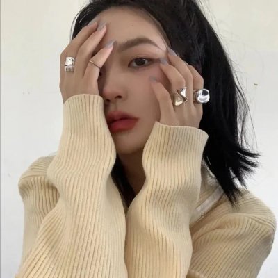 头发松散